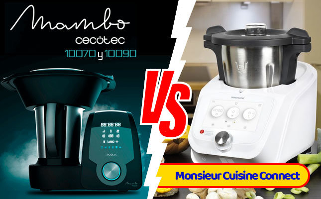comparativa mambo 10070 vs monsieur cuisine connect