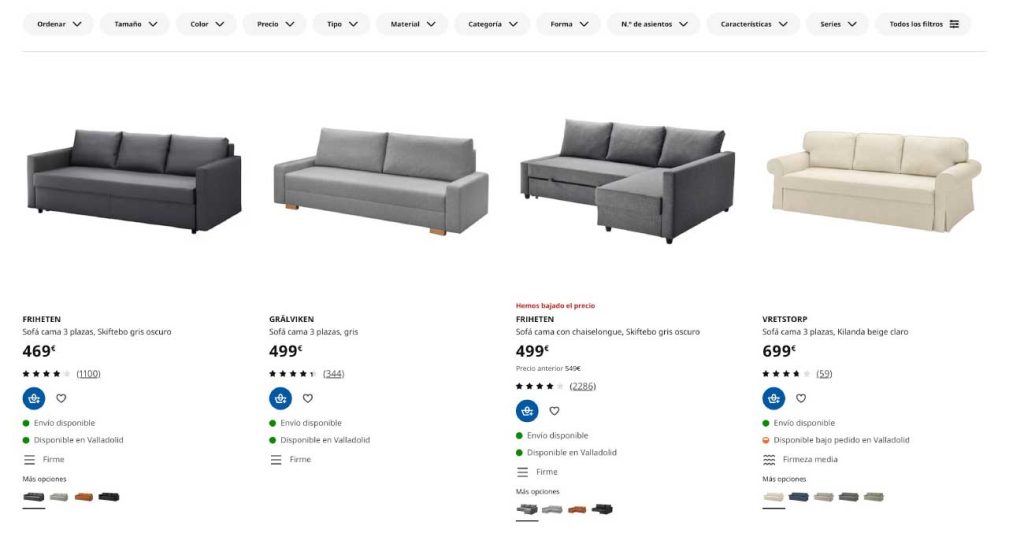 como comprar mejor en la tienda online de ikea
